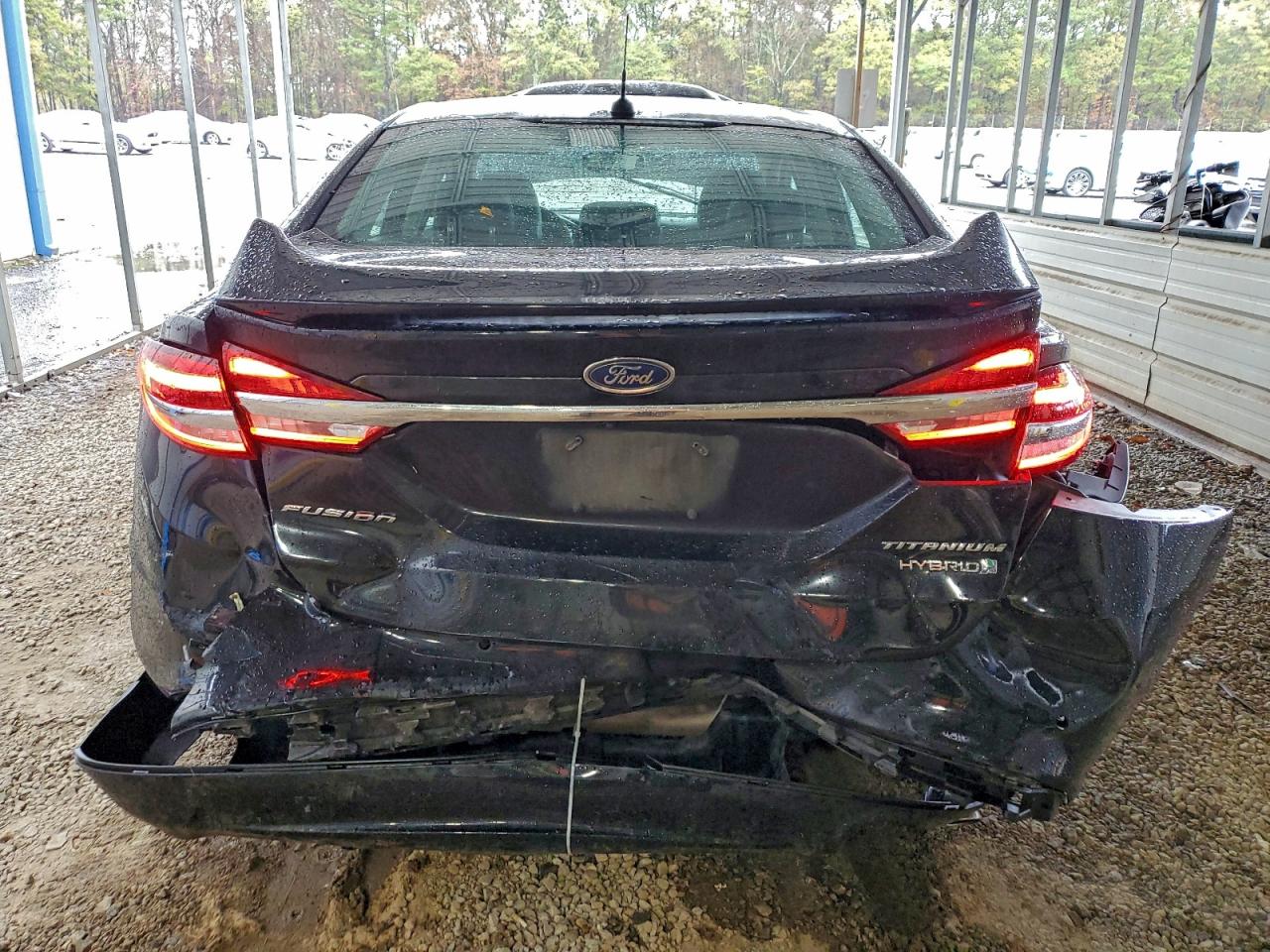 2018 Ford Fusion Titanium/Platinum Hev VIN: 3FA6P0RU1JR181838 Lot: 94324805