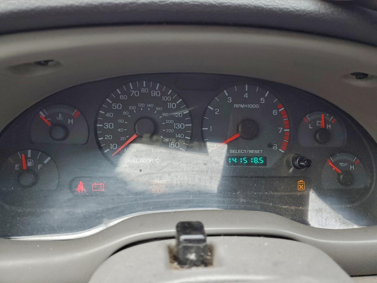 2000 Ford Mustang Gt VIN: 1FAFP45X2YF206275 Lot: 91851875