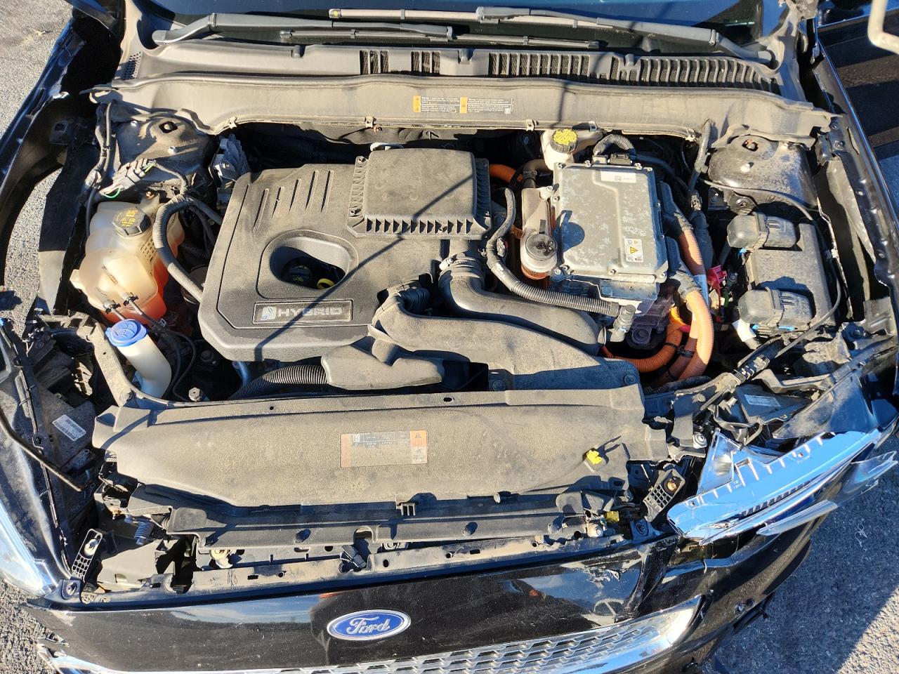 2019 Ford Fusion Titanium VIN: 3FA6P0RU3KR125319 Lot: 93133615