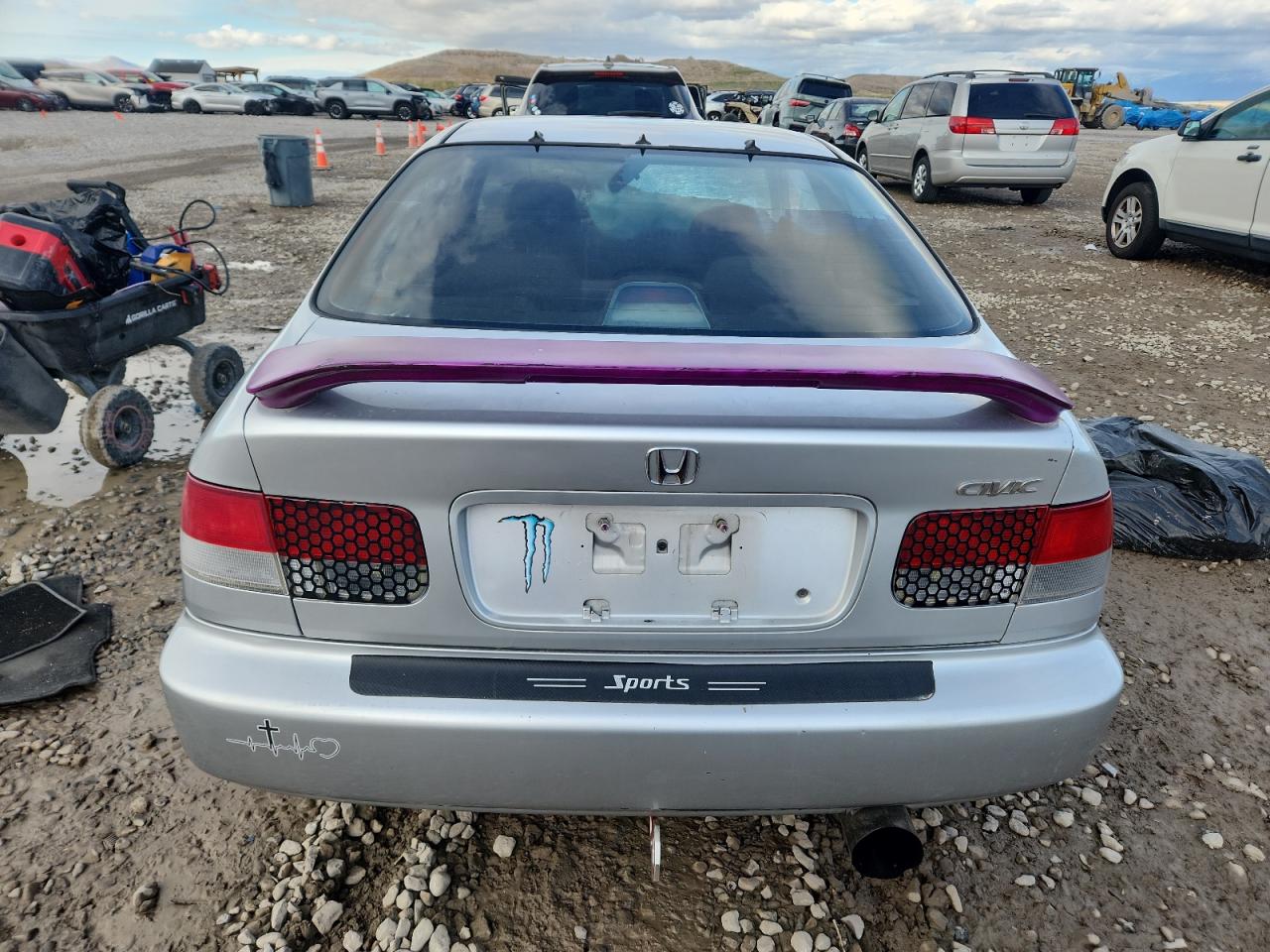 1998 Honda Civic Ex VIN: 1HGEJ8149WL126563 Lot: 91868735