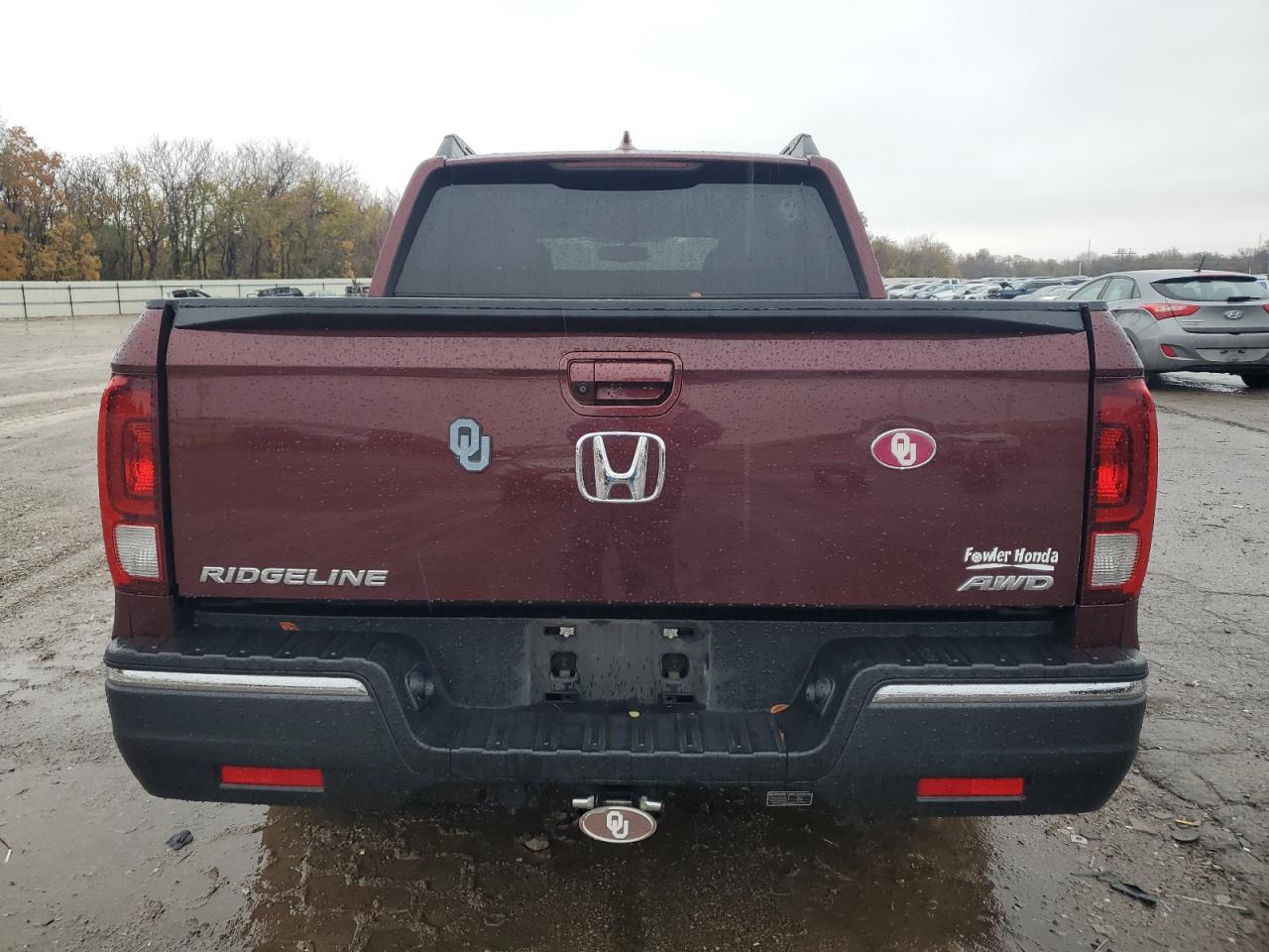 2017 Honda Ridgeline Rtl VIN: 5FPYK3F68HB011536 Lot: 93139805