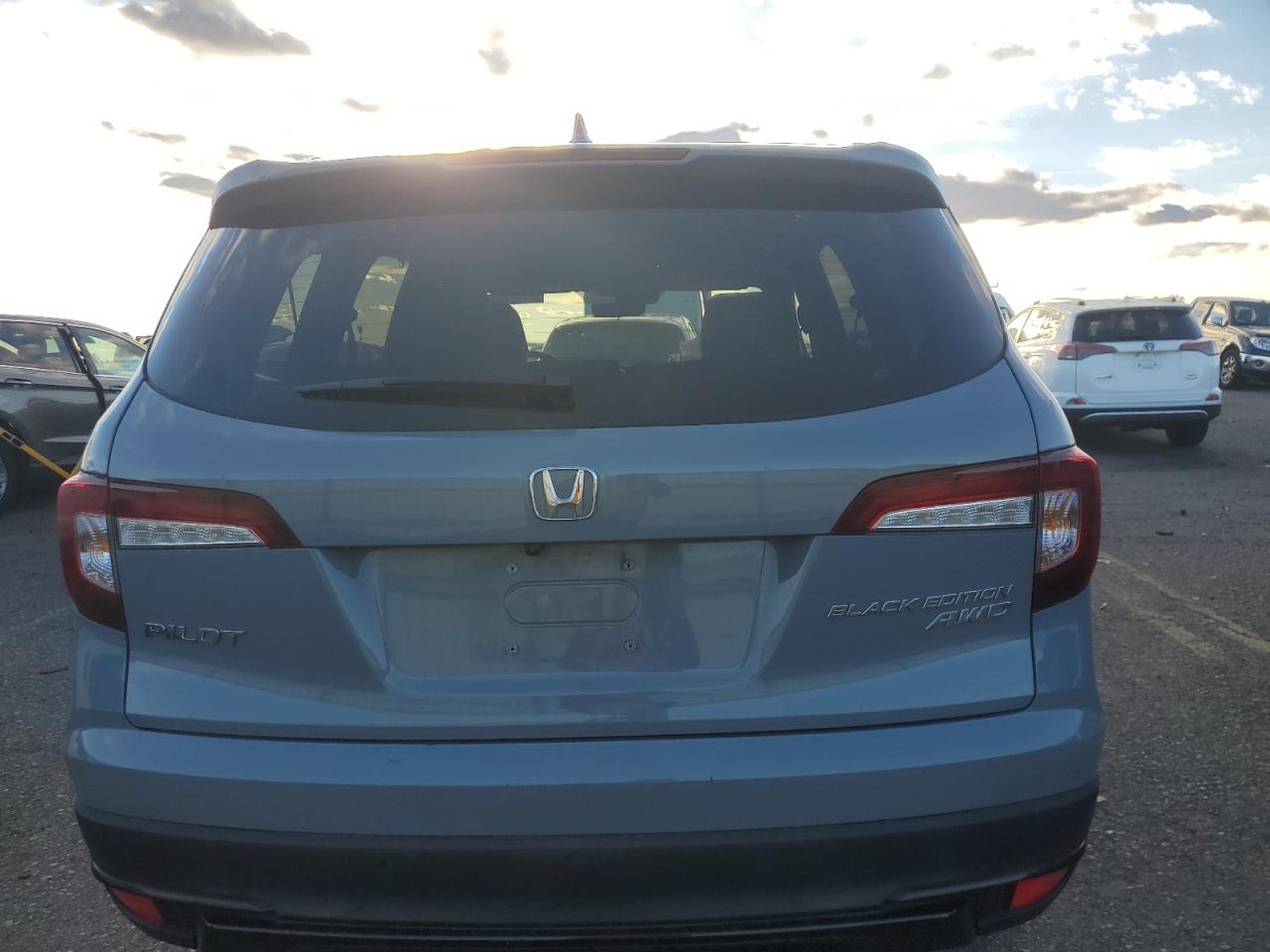 2022 Honda Pilot Black VIN: 5FNYF6H72NB047254 Lot: 91507845