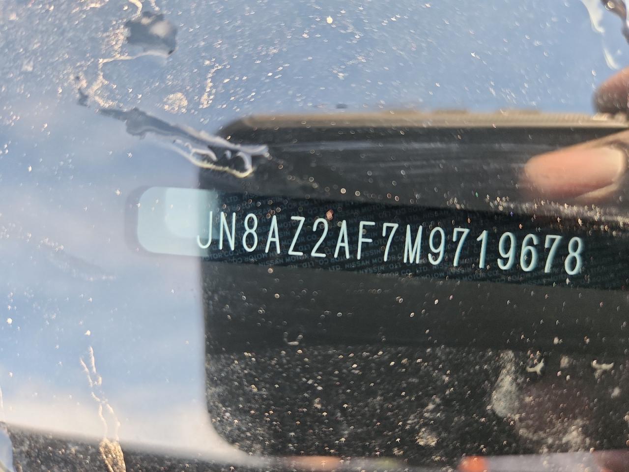 2021 Infiniti Qx80 Luxe VIN: JN8AZ2AF7M9719678 Lot: 92810525