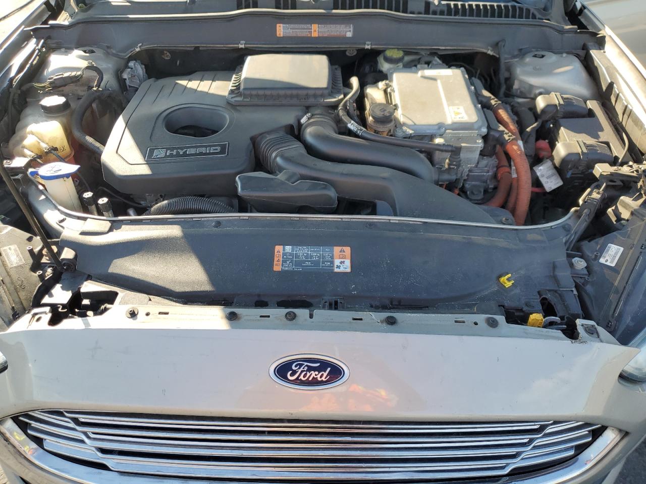 2016 Ford Fusion S Hybrid VIN: 3FA6P0UU5GR203680 Lot: 92268915