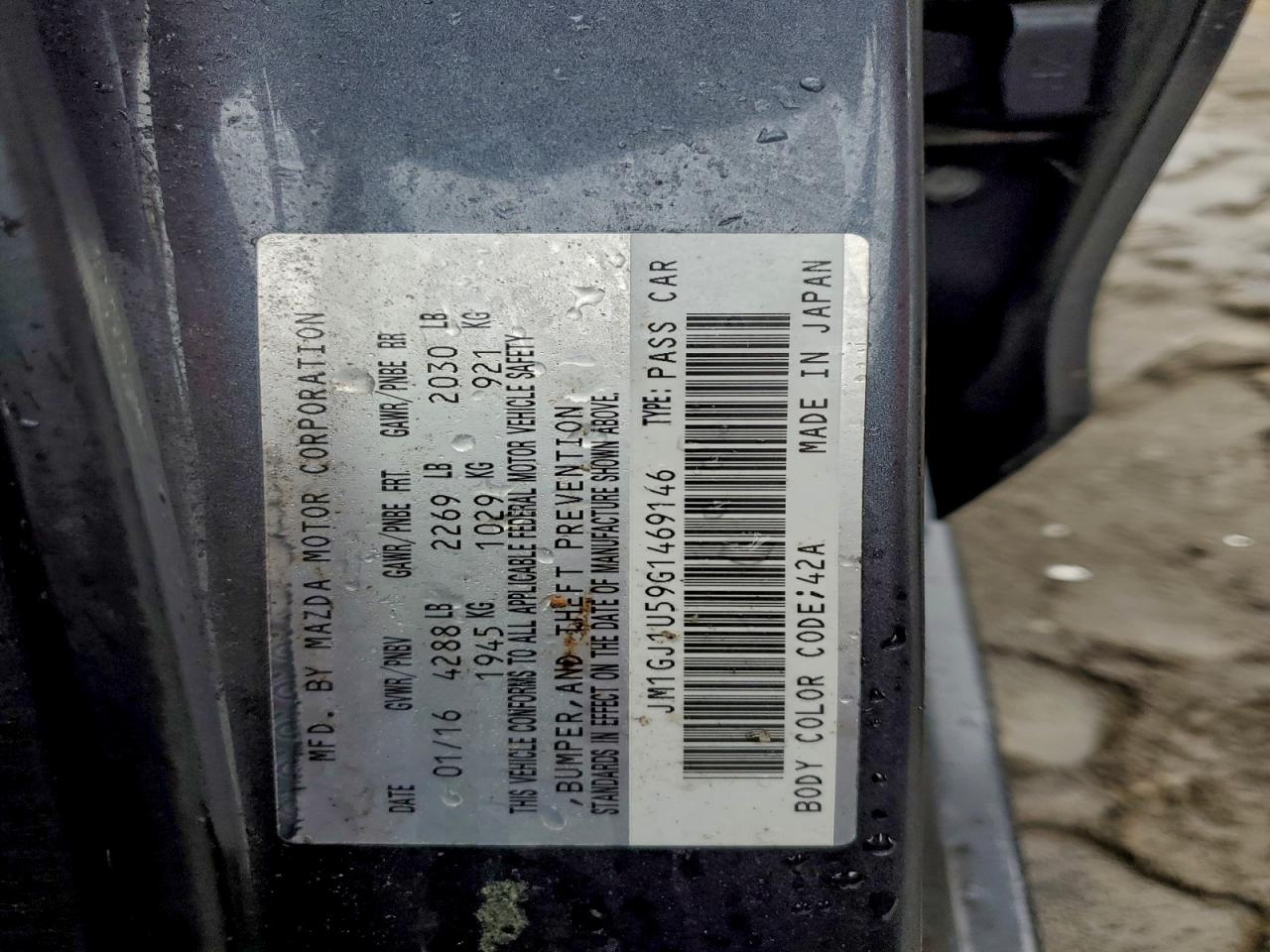 2016 Mazda 6 Sport VIN: JM1GJ1U59G1469146 Lot: 93469785