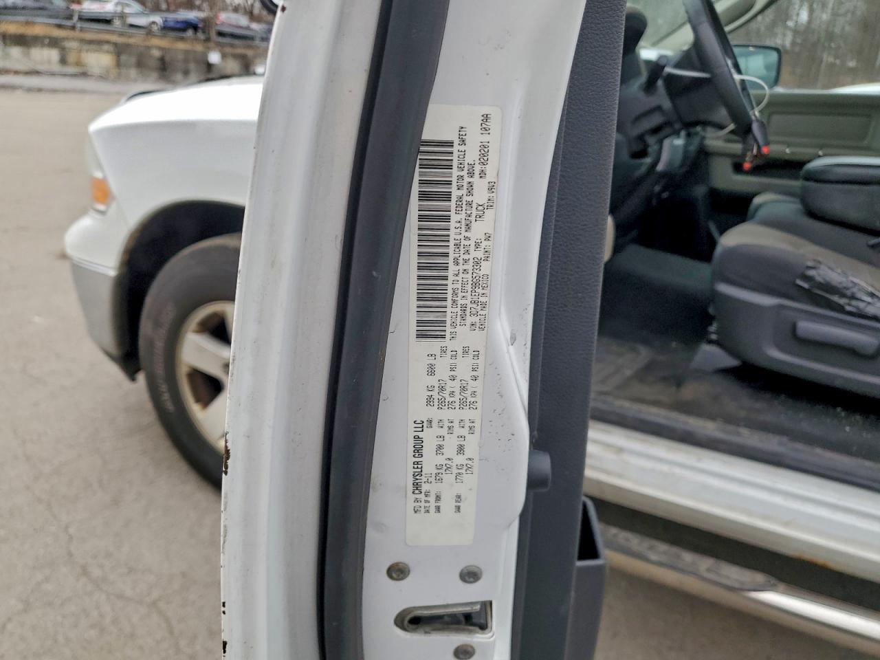 2011 Dodge Ram 1500 VIN: 3D7JB1EP9BG573302 Lot: 94272785