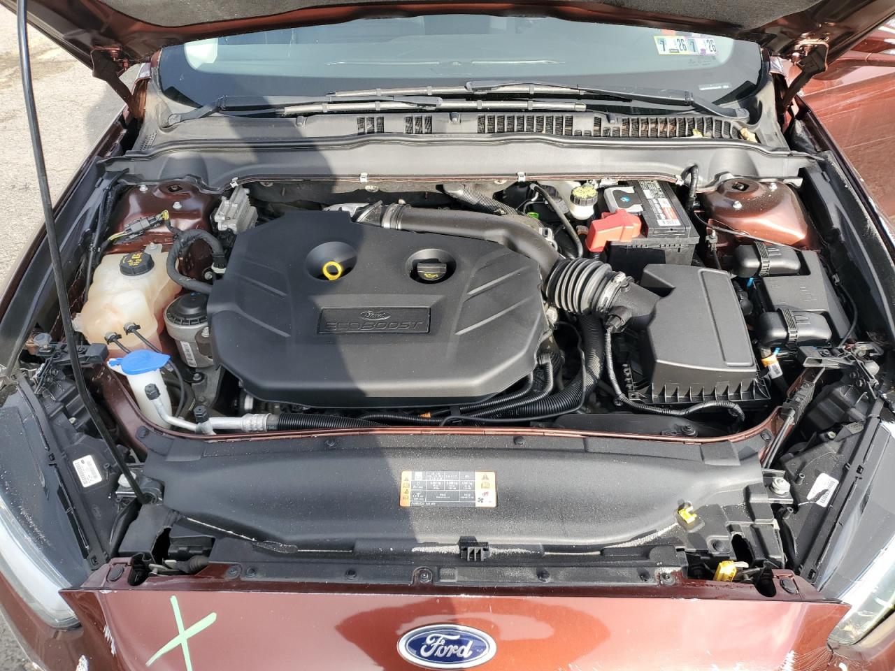 2016 Ford Fusion Se VIN: 3FA6P0H97GR349455 Lot: 91919685