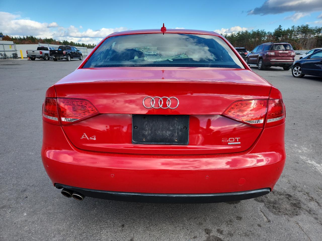 2011 Audi A4 Premium Plus VIN: WAUHFAFL4BN011210 Lot: 91639095