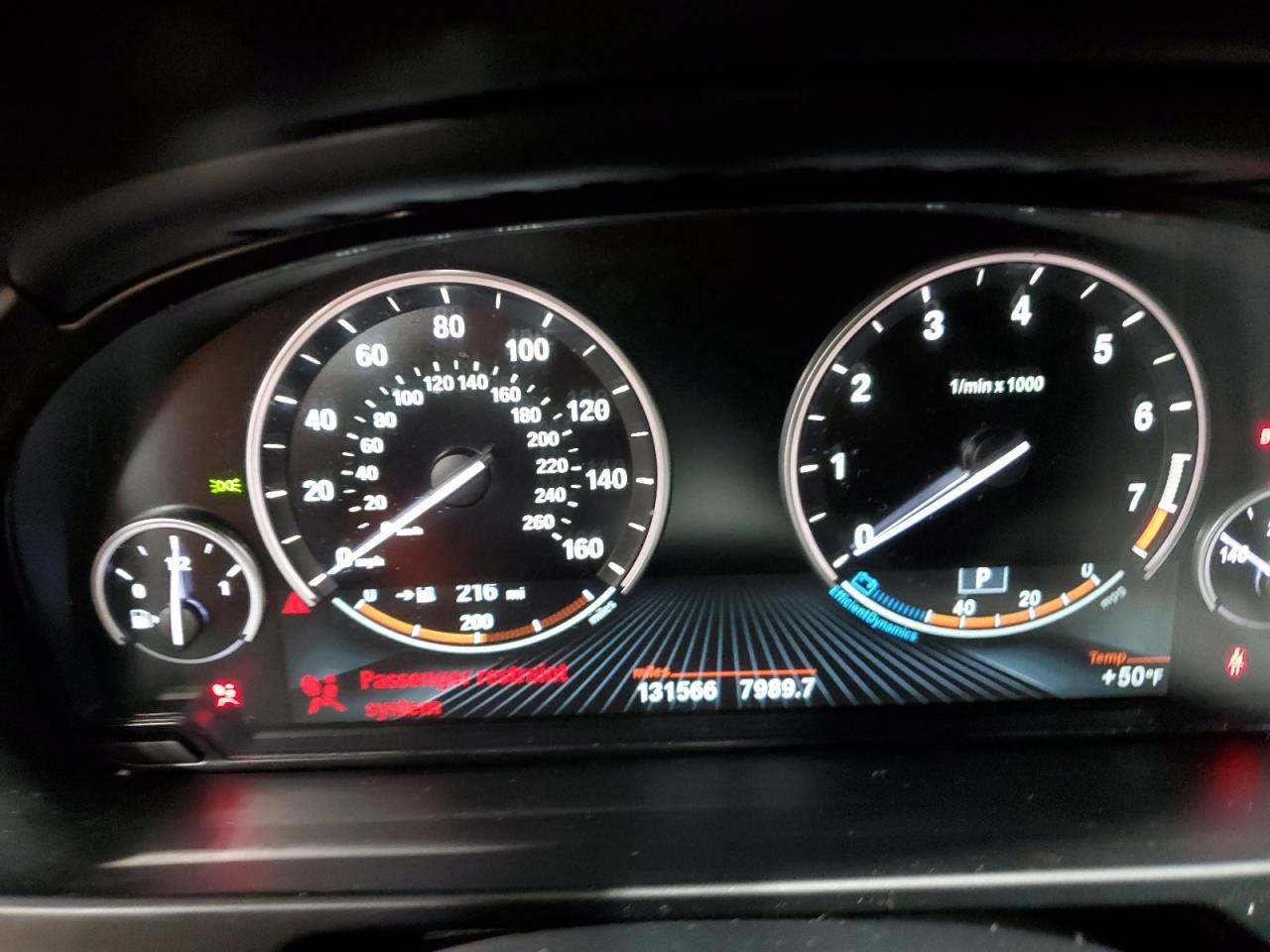 2015 BMW X5 xDrive50I VIN: 5UXKR6C56F0J78141 Lot: 93643225