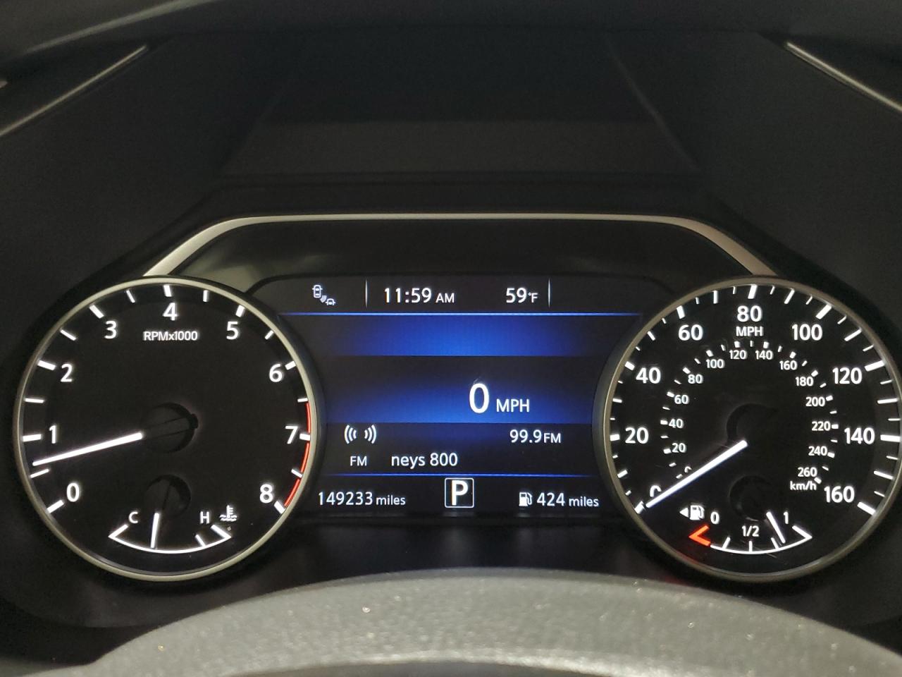 2020 Nissan Murano S VIN: 5N1AZ2AS7LN121360 Lot: 93433425