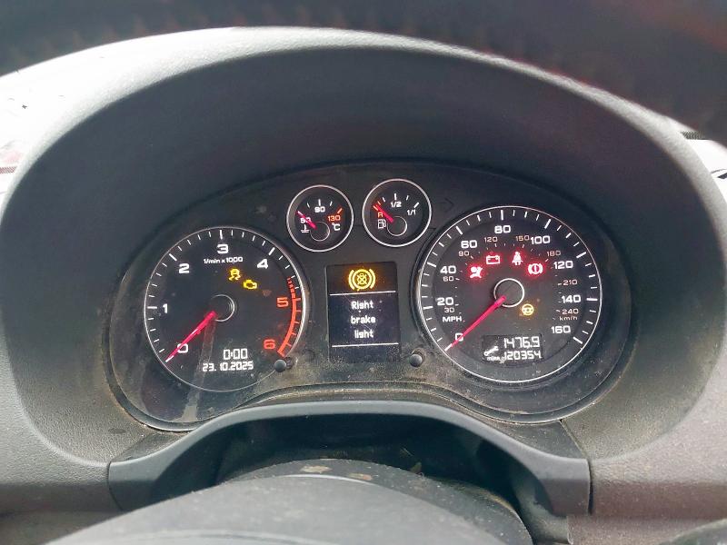 2009 AUDI A3 2.0 TDI S LINE 5DR