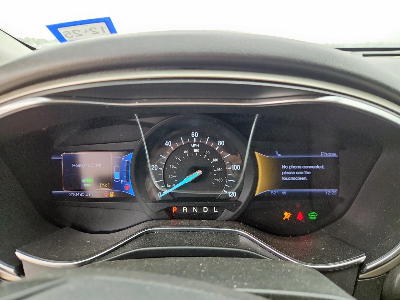 2013 Ford Fusion Se Hybrid VIN: 3FA6P0LU8DR208269 Lot: 93477425