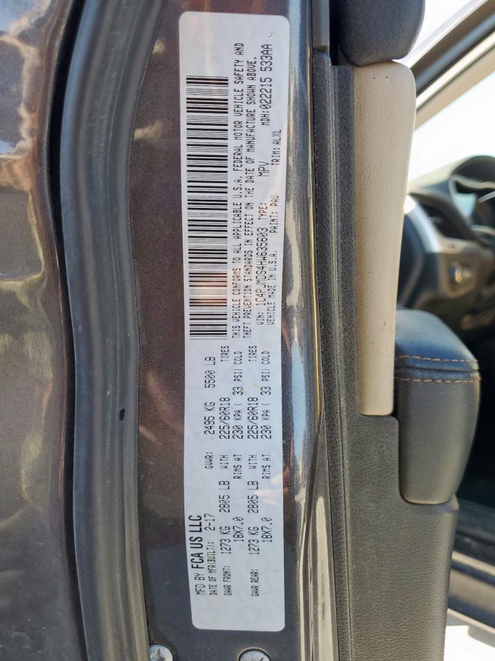 2017 Jeep Cherokee Limited VIN: 1C4PJMDS4HW635603 Lot: 91642105