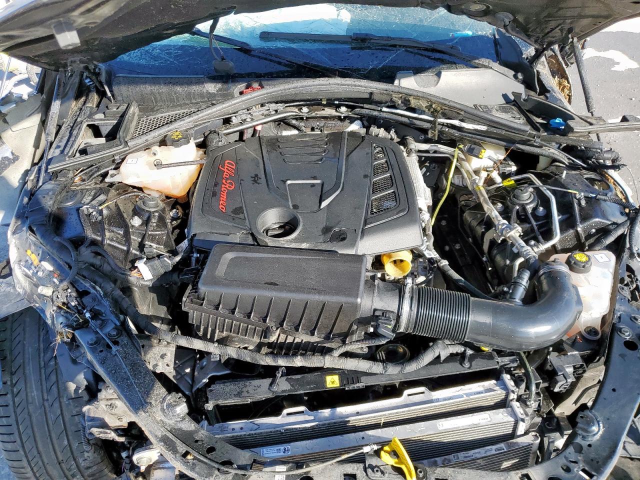 2020 Alfa Romeo Giulia Ti VIN: ZARFAMBN3L7635786 Lot: 92304035