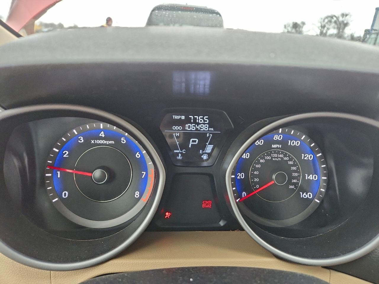 2013 Hyundai Elantra Gls VIN: KMHDH4AE1DU723295 Lot: 93044755