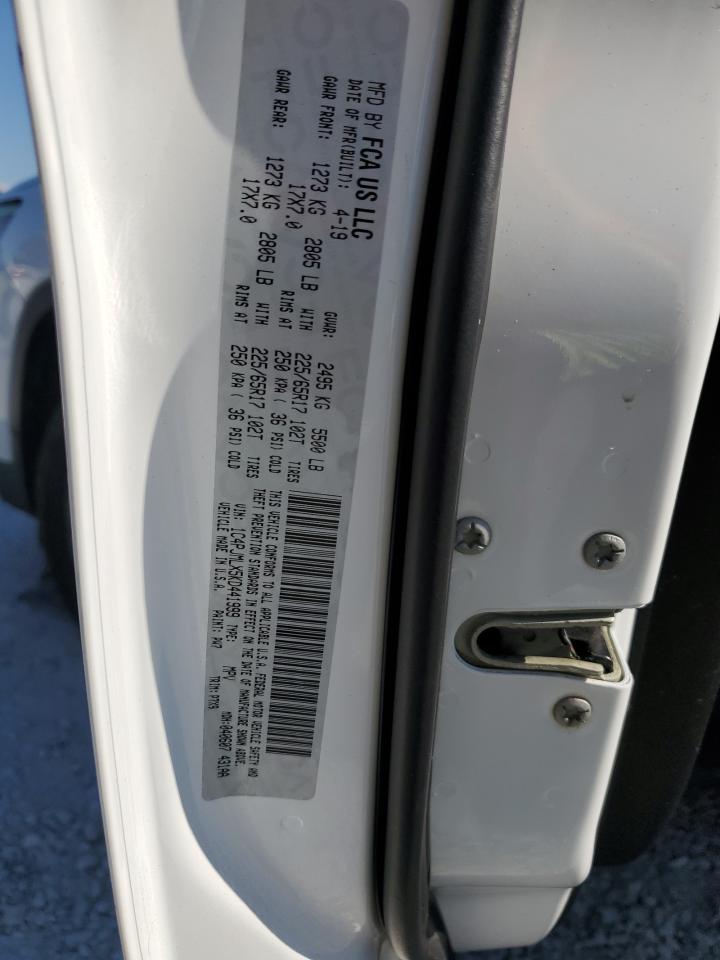 2019 Jeep Cherokee Latitude Plus VIN: 1C4PJMLX5KD441999 Lot: 93638825