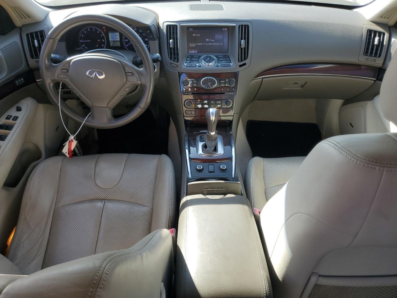 2012 Infiniti G37 VIN: JN1CV6AR6CM681912 Lot: 92376735