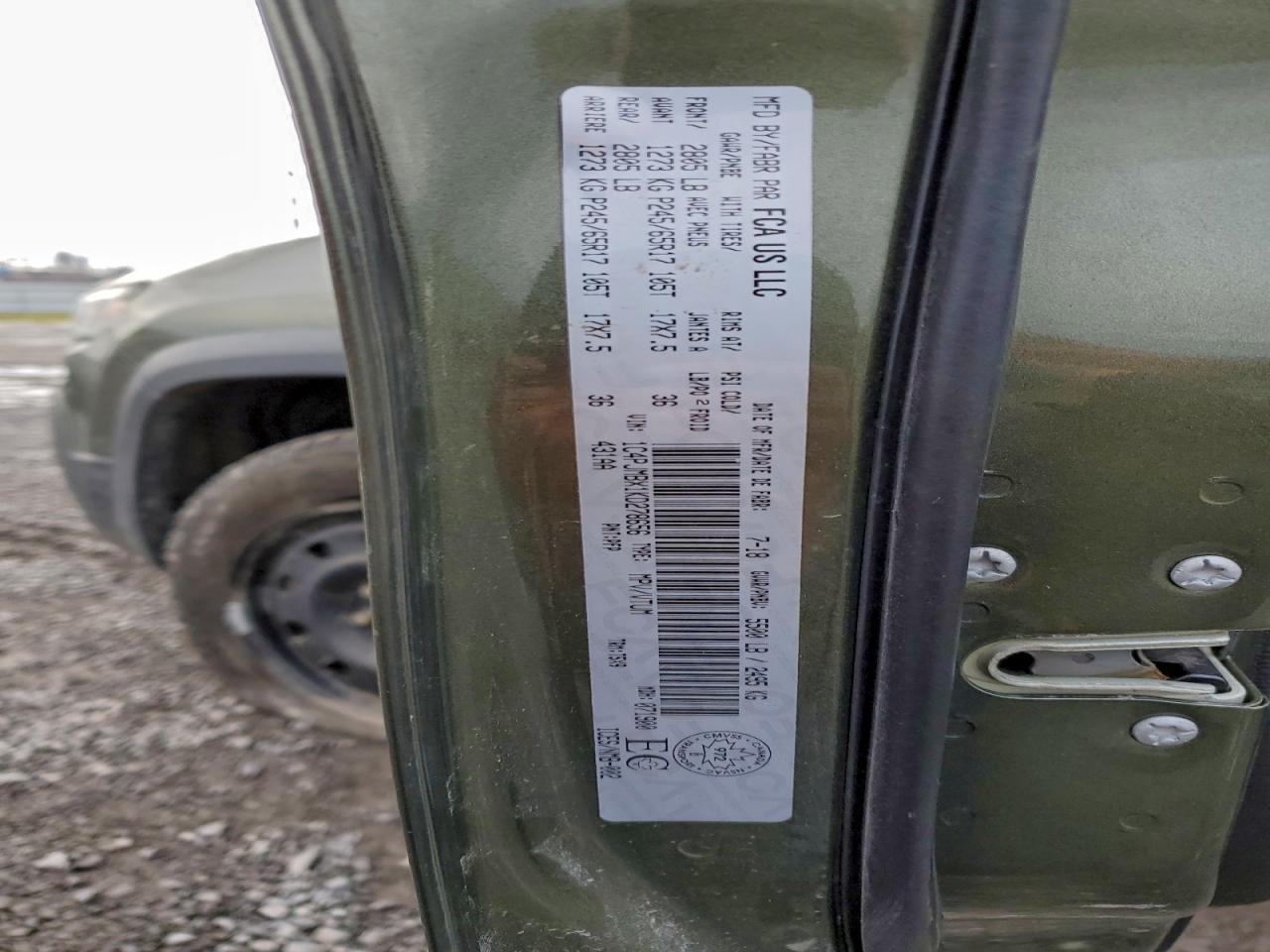 2019 Jeep Cherokee Trailhawk VIN: 1C4PJMBX1KD278656 Lot: 94148435