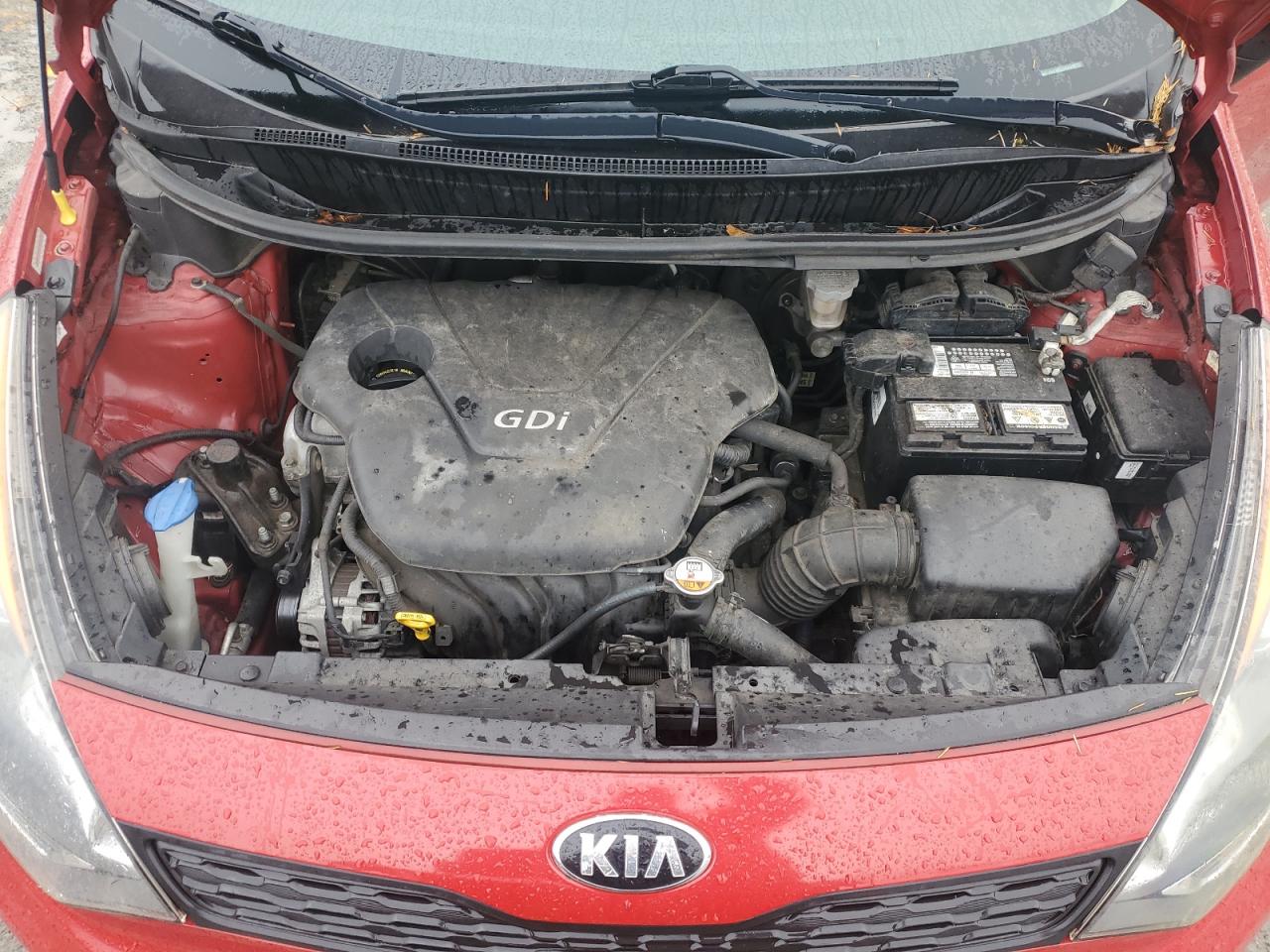 2014 Kia Rio Lx VIN: KNADM5A34E6406733 Lot: 91717935