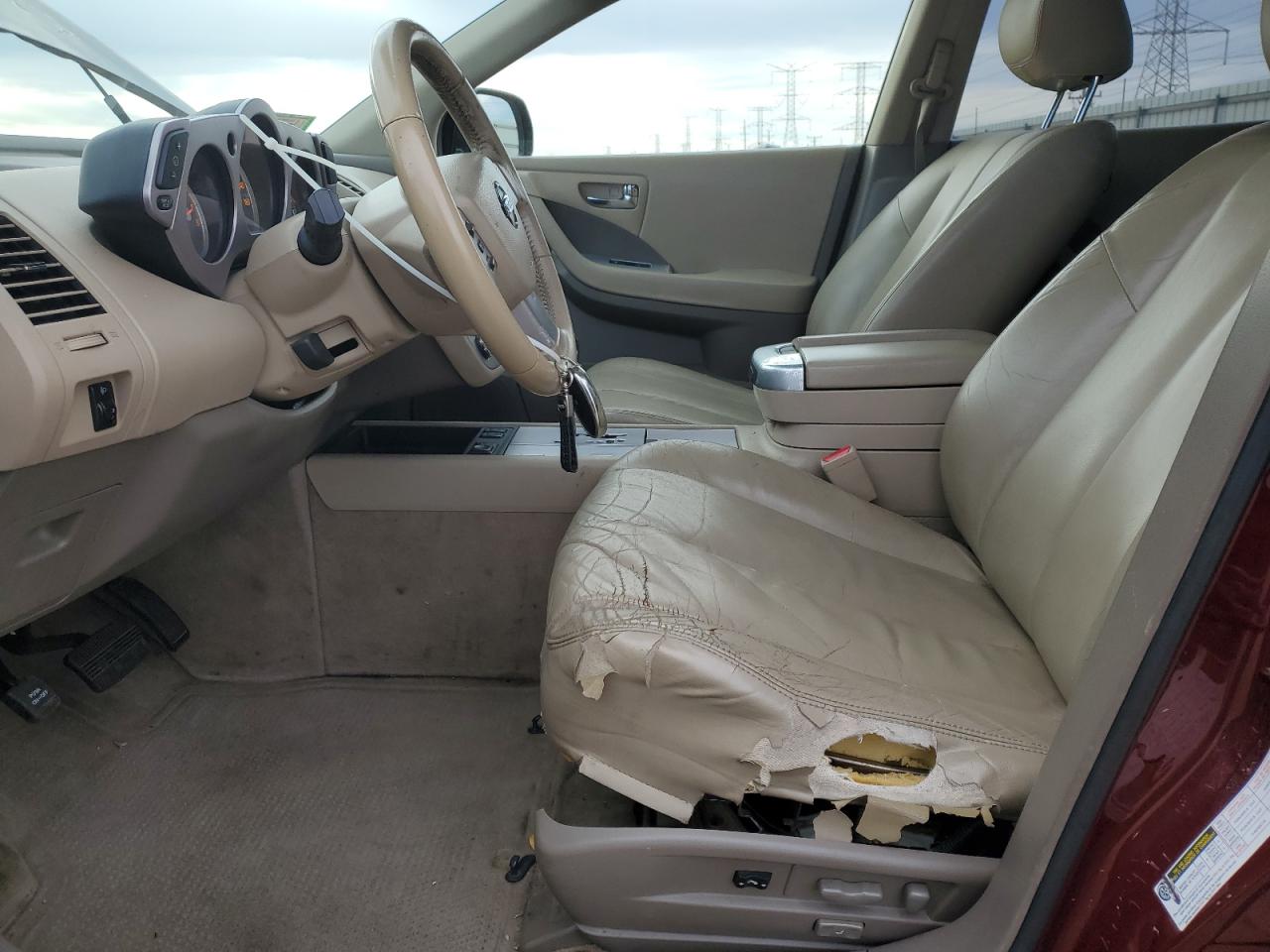 2006 Nissan Murano Sl VIN: JN8AZ08T06W403379 Lot: 91516895