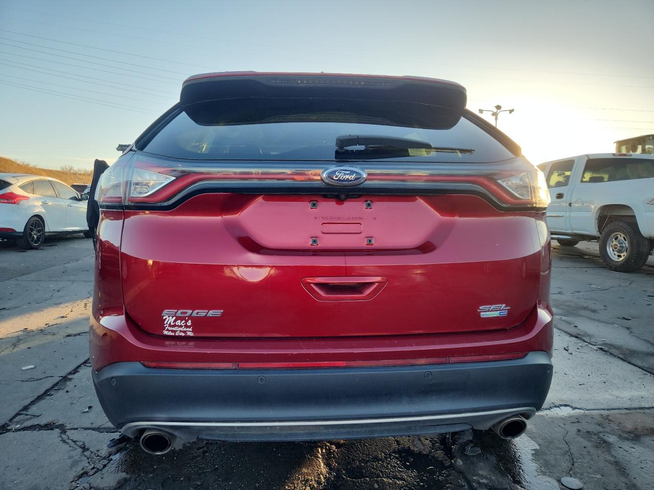 2015 Ford Edge Sel VIN: 2FMTK4J91FBB68731 Lot: 91699435