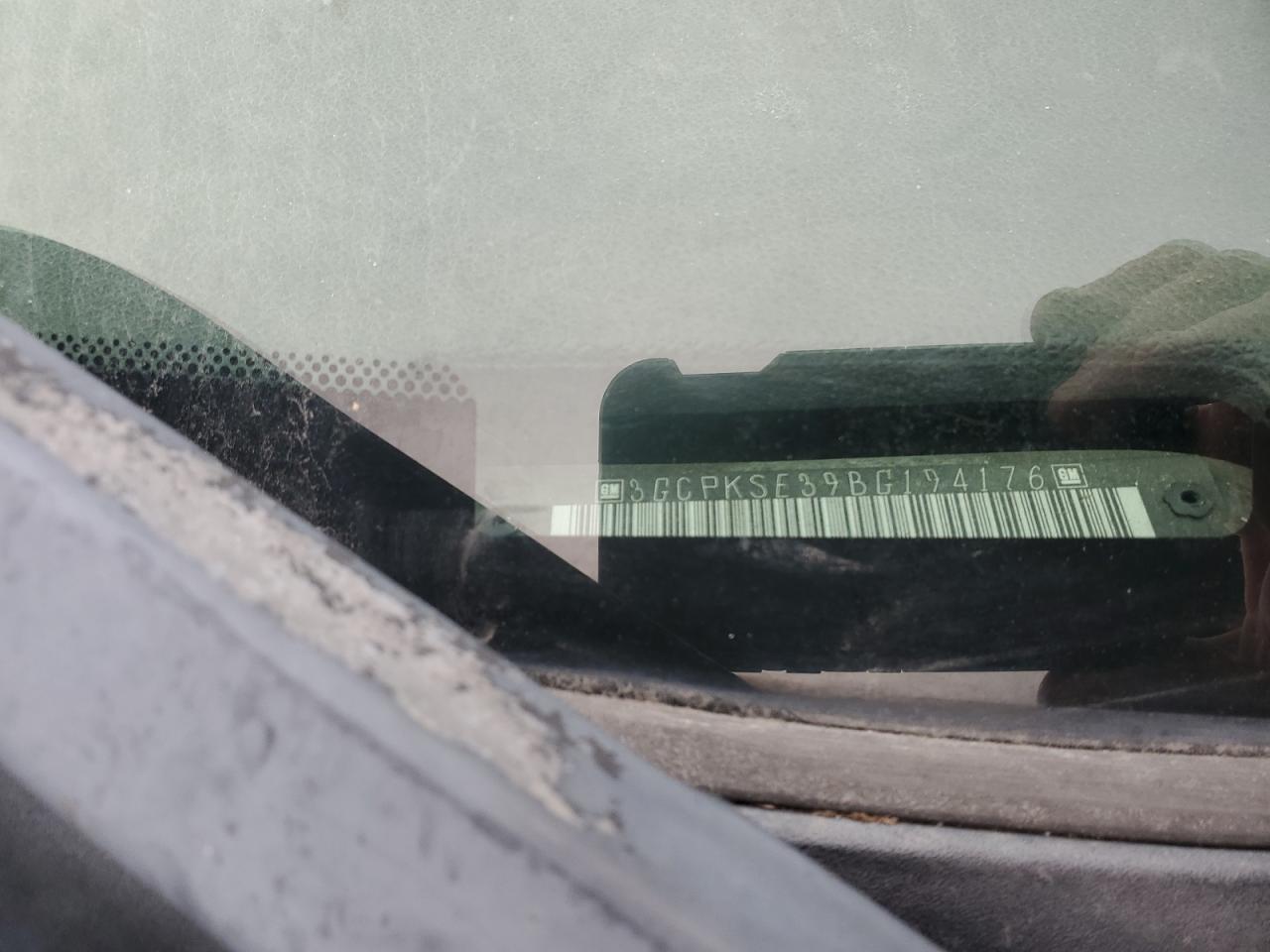 2011 Chevrolet Silverado K1500 Lt VIN: 3GCPKSE39BG194176 Lot: 92570935