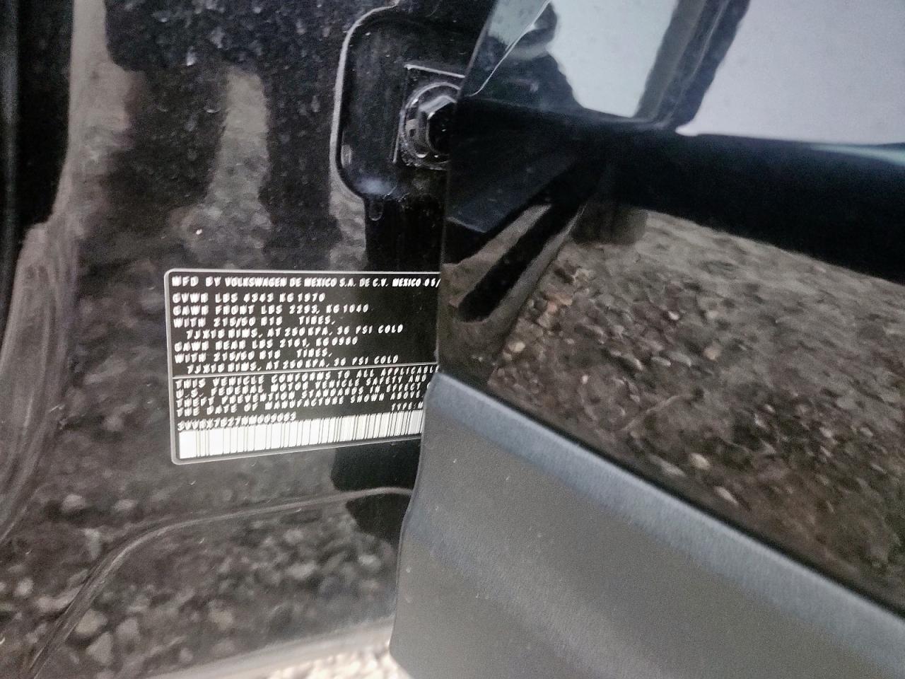 2022 Volkswagen Taos Se VIN: 3VVRX7B27NM009083 Lot: 91556905