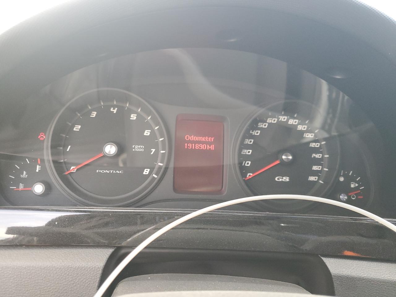 2009 Pontiac G8 Gt VIN: 6G2EC57Y19L193073 Lot: 92649115