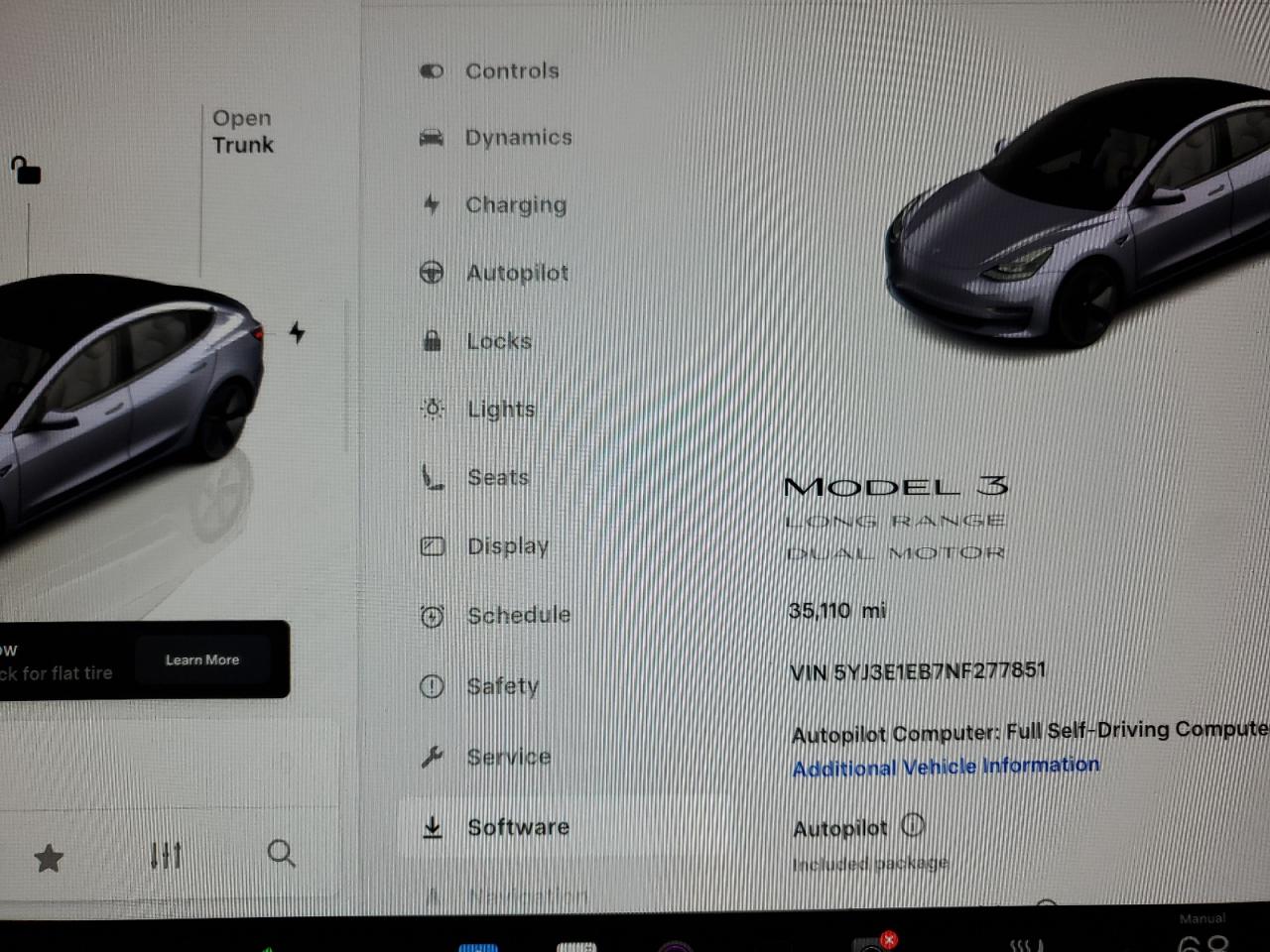 2022 Tesla Model 3 VIN: 5YJ3E1EB7NF277851 Lot: 93567455