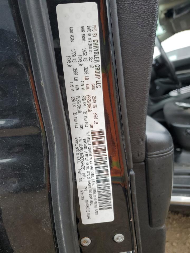 2013 Dodge Durango Sxt VIN: 1C4RDJAG8DC564951 Lot: 93322075