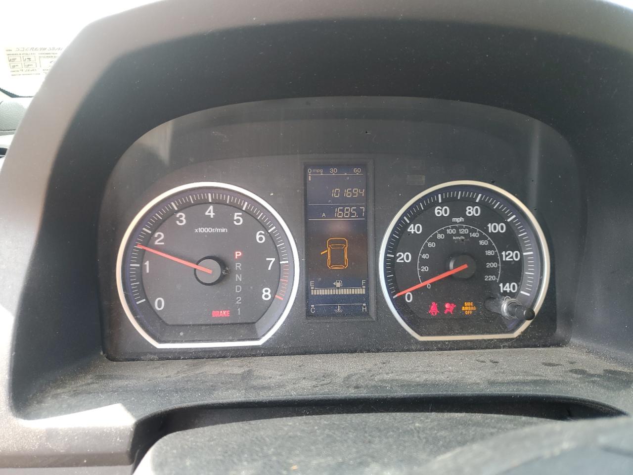 2010 Honda Cr-V Lx VIN: 5J6RE4H38AL096193 Lot: 91116995