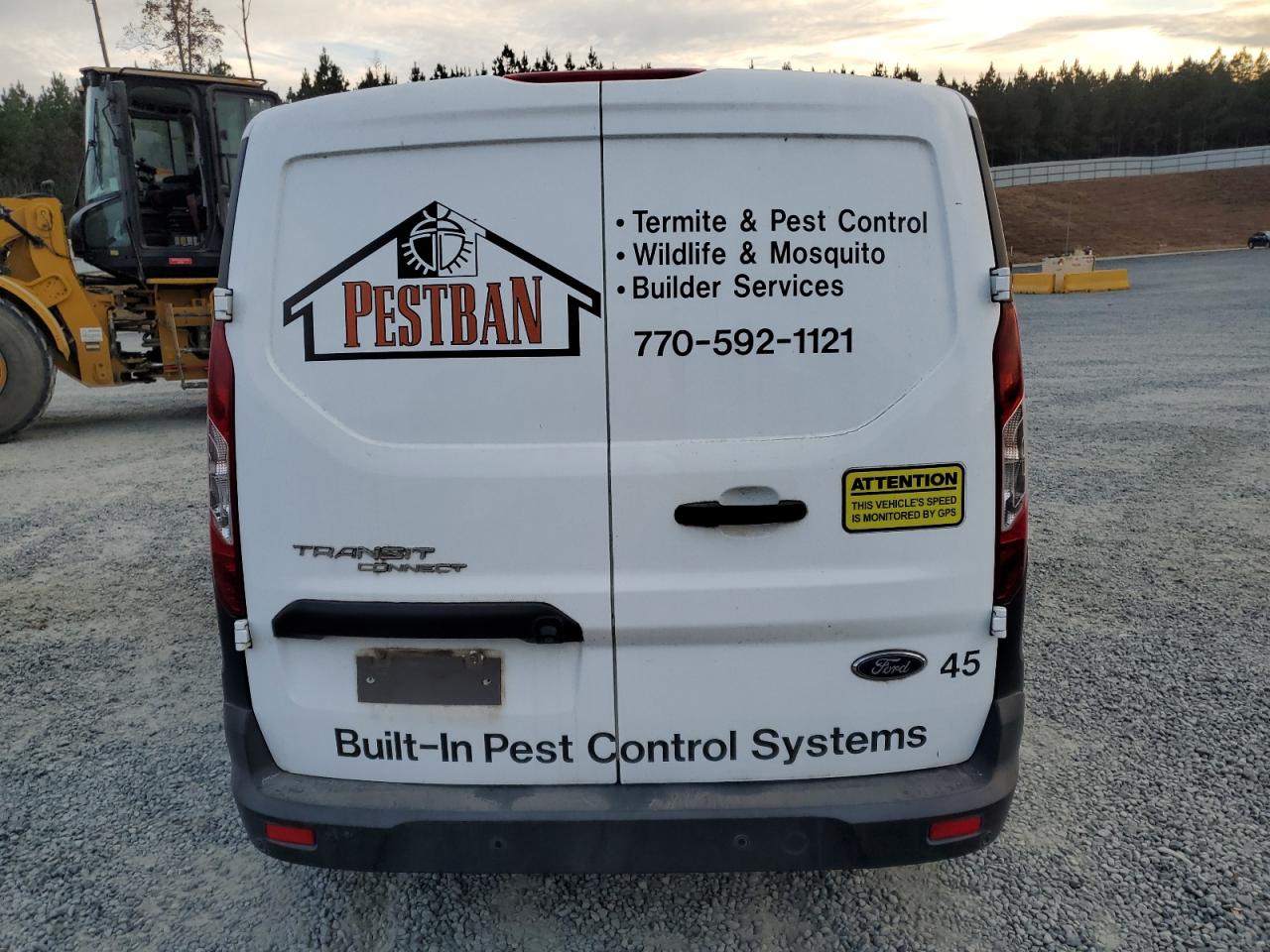 2019 Ford Transit Connect Delivery Van VIN: NM0LS7E28K1383822 Lot: 92915235