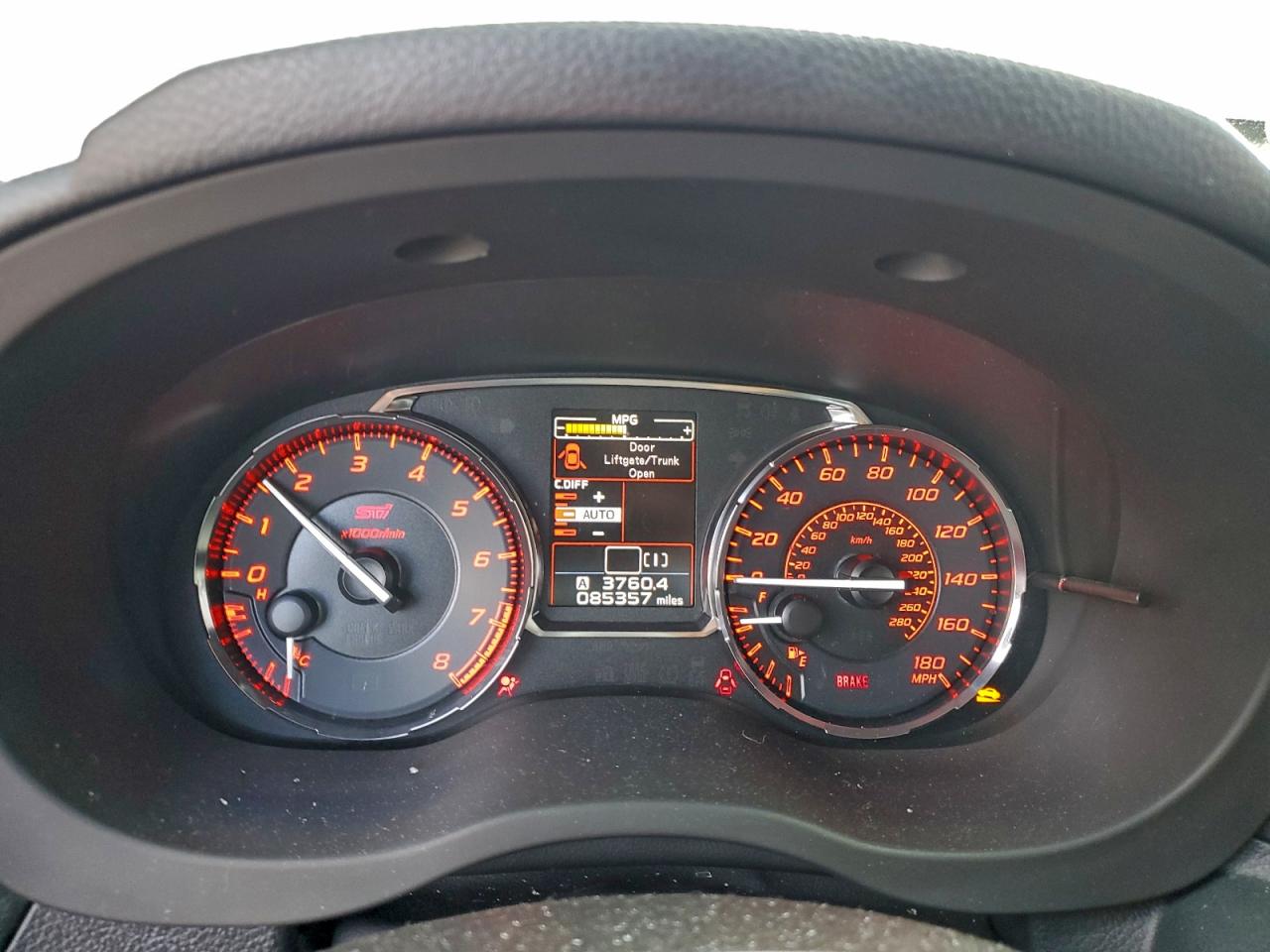 2017 Subaru Wrx Sti Limited VIN: JF1VA2Y6XH9841733 Lot: 93967435