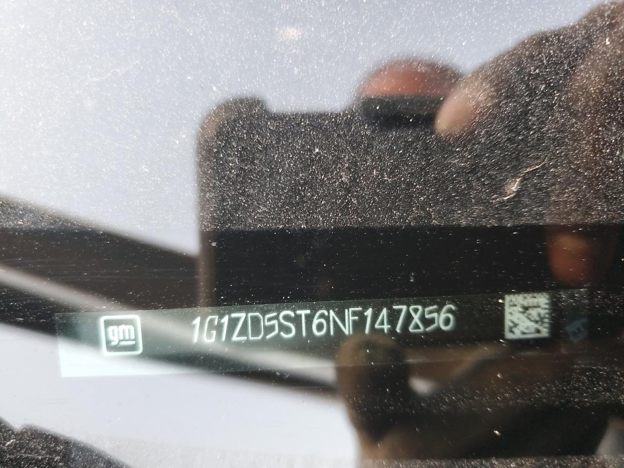 2022 Chevrolet Malibu Lt VIN: 1G1ZD5ST6NF147856 Lot: 93087445