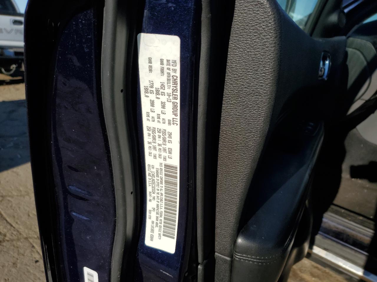 2014 Dodge Durango Sxt VIN: 1C4RDJAG5EC323334 Lot: 91811015