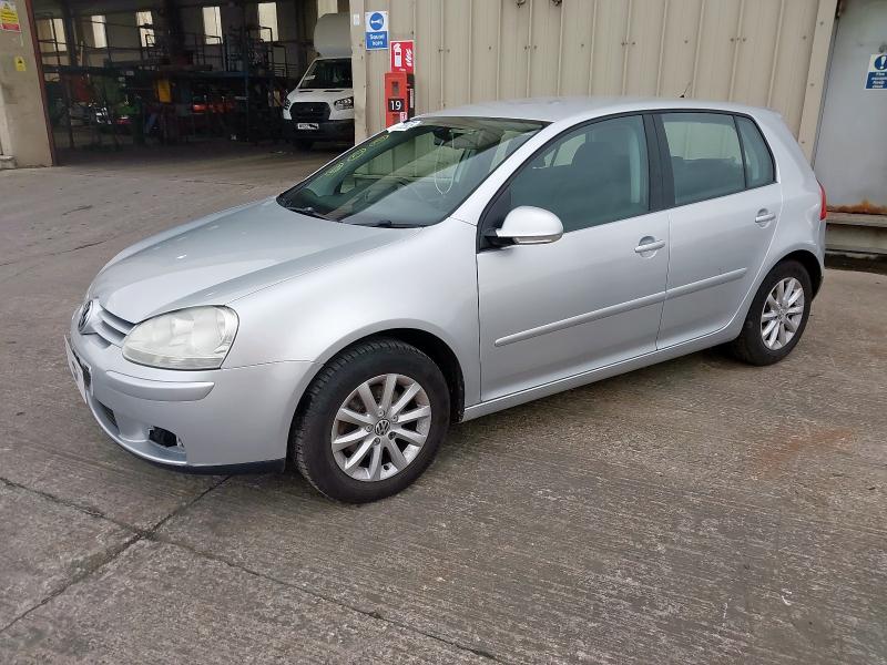 2007 VOLKSWAGEN GOLF 1.6 MATCH FSI 5DR for sale at Copart CHESTER