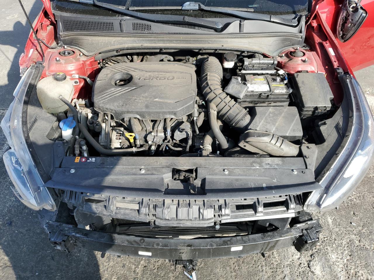 2021 Kia Forte Gt VIN: 3KPF44AC7ME287591 Lot: 92091865