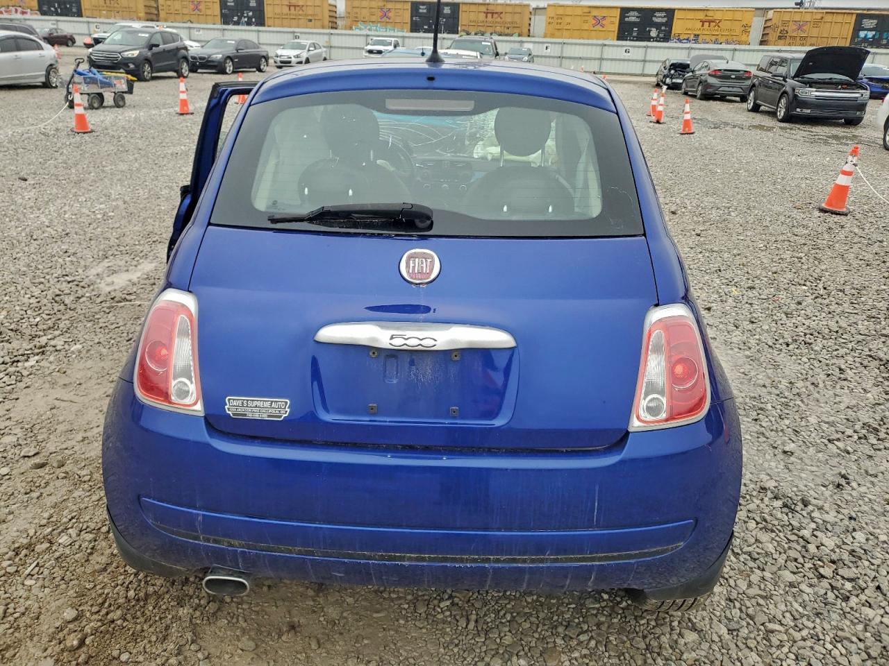 2012 Fiat 500 Pop VIN: 3C3CFFAR9CT244124 Lot: 93553575