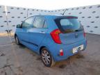 2013 KIA PICANTO 1.25 2 5DR AUTO for sale at Copart WOLVERHAMPTON