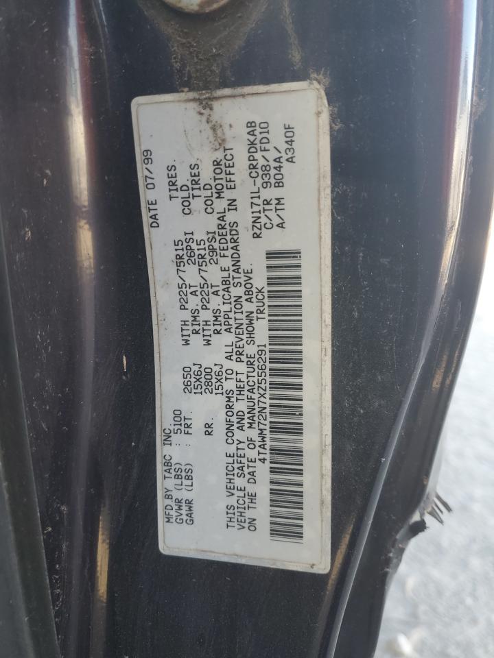 1999 Toyota Tacoma Xtracab VIN: 4TAWM72N7XZ556291 Lot: 93551125