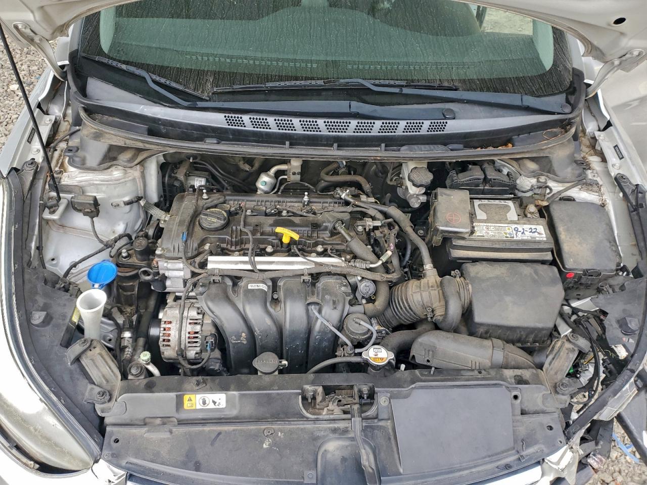 2016 Hyundai Elantra Se VIN: 5NPDH4AE9GH762493 Lot: 93759025