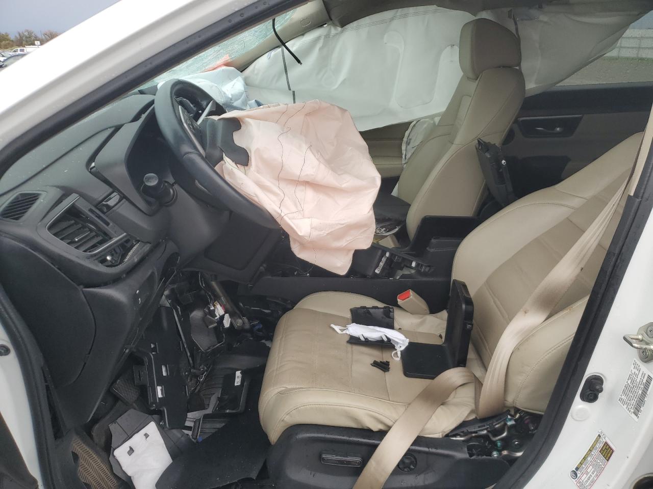 2019 Honda Cr-V Touring VIN: 7FARW2H99KE029137 Lot: 92919375