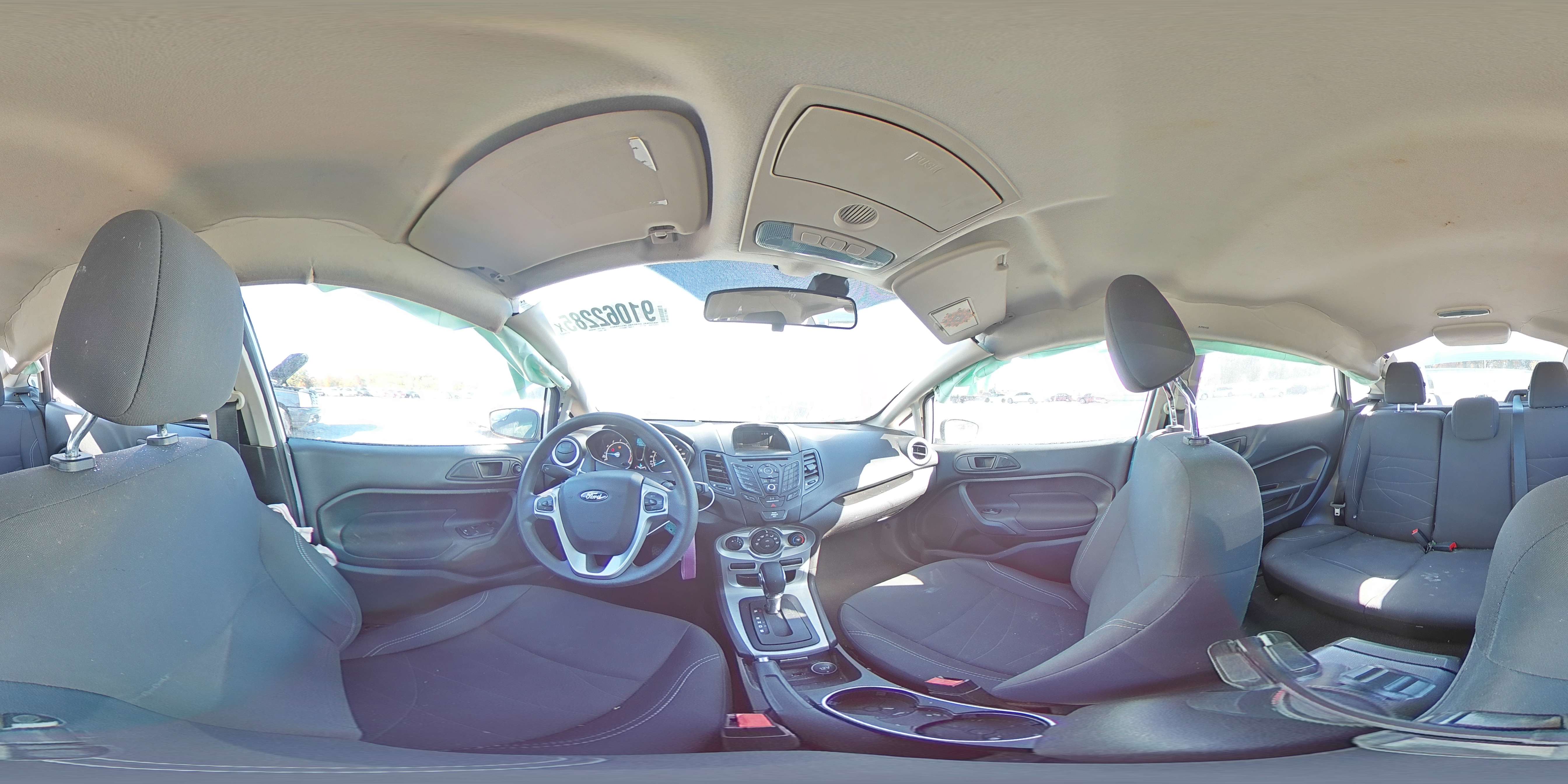 2019 Ford Fiesta Se VIN: 3FADP4BJ5KM109957 Lot: 91062285