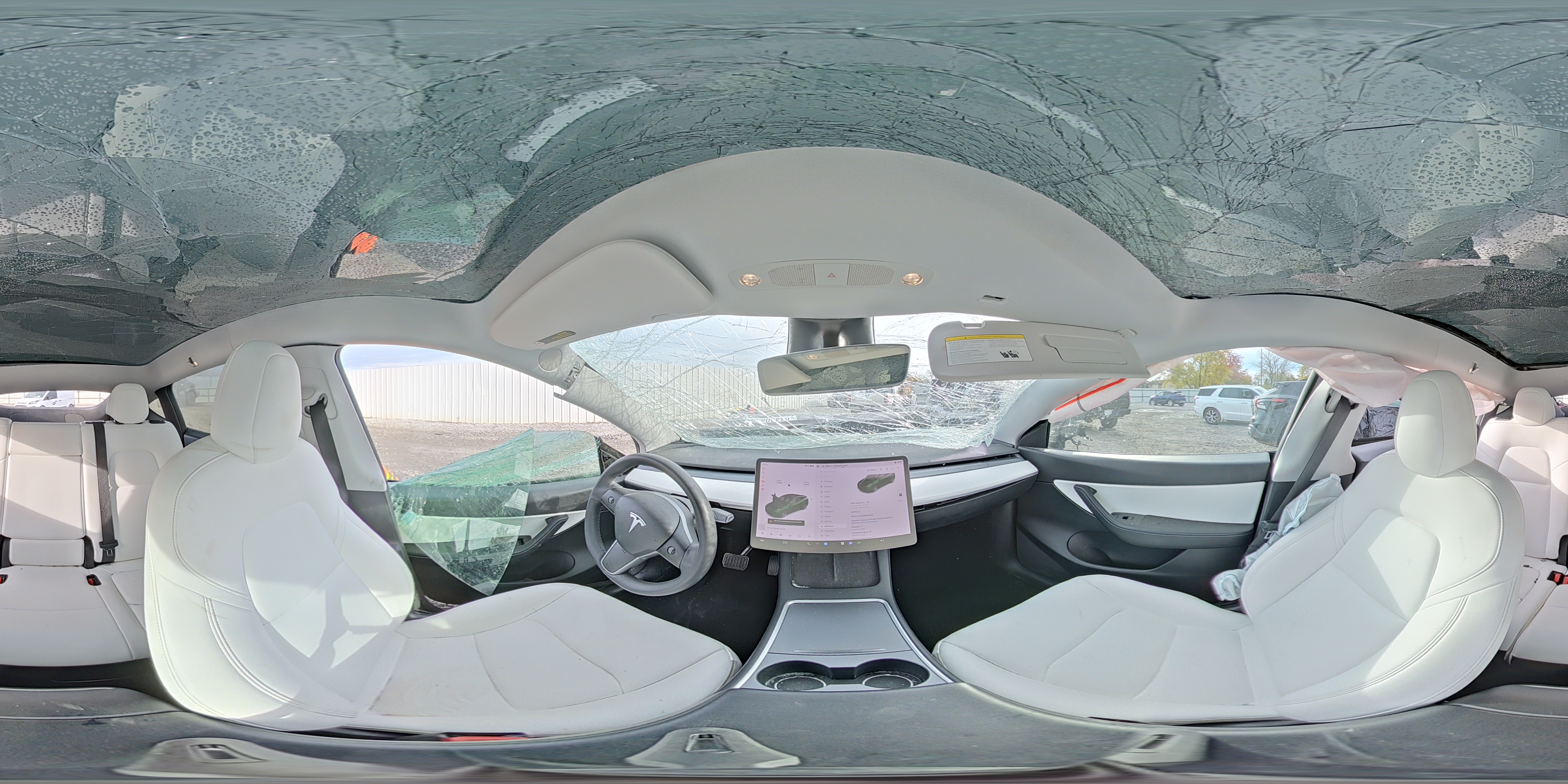 2021 Tesla Model Y VIN: 5YJYGAEE2MF195163 Lot: 91430845