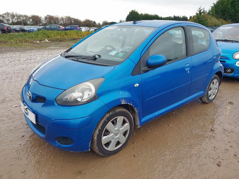 2010 TOYOTA AYGO 1.0 VVT-I BLUE 5DR for sale at Copart WISBECH