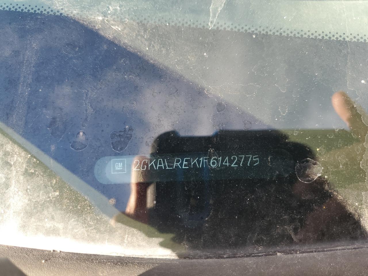 2015 GMC Terrain Sle VIN: 2GKALREK1F6142775 Lot: 92129655