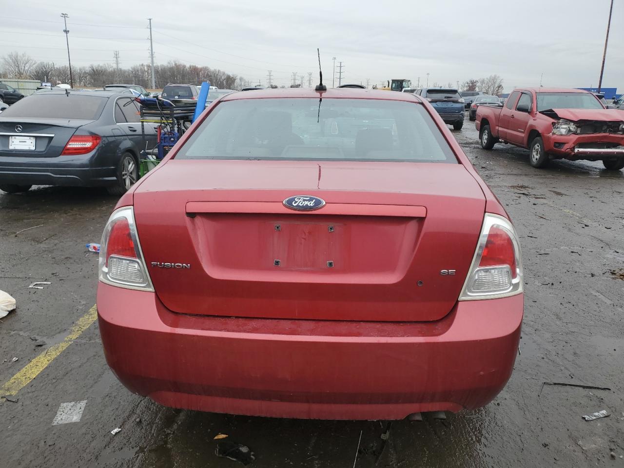 2008 Ford Fusion Se VIN: 3FAHP07Z08R197949 Lot: 93303705