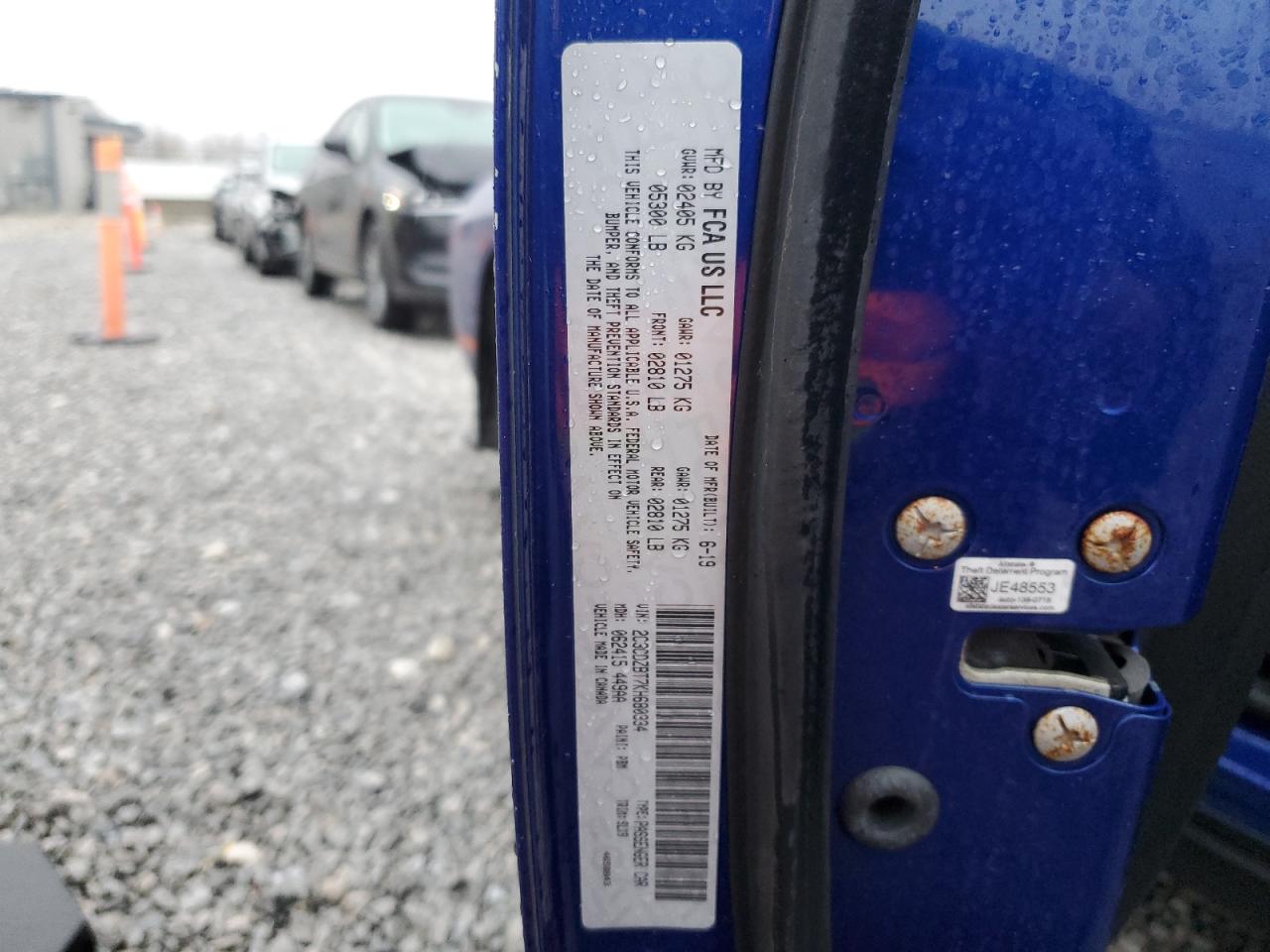 2019 Dodge Challenger R/T VIN: 2C3CDZBT7KH680334 Lot: 90504675