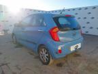 2013 KIA PICANTO 1.25 2 5DR AUTO for sale at Copart WOLVERHAMPTON