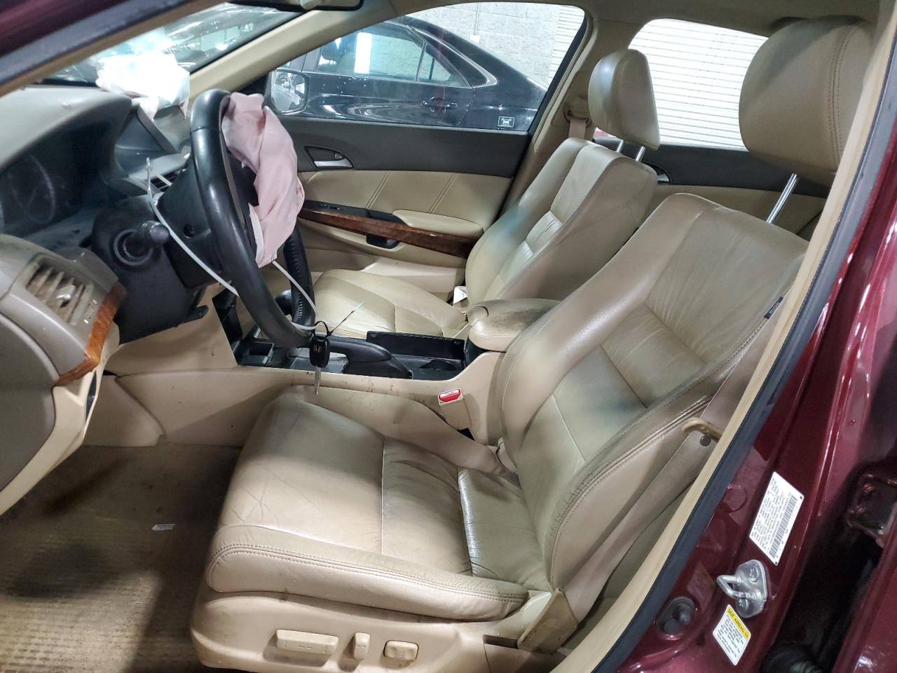 2009 Honda Accord Exl VIN: 1HGCP36859A020809 Lot: 93048225